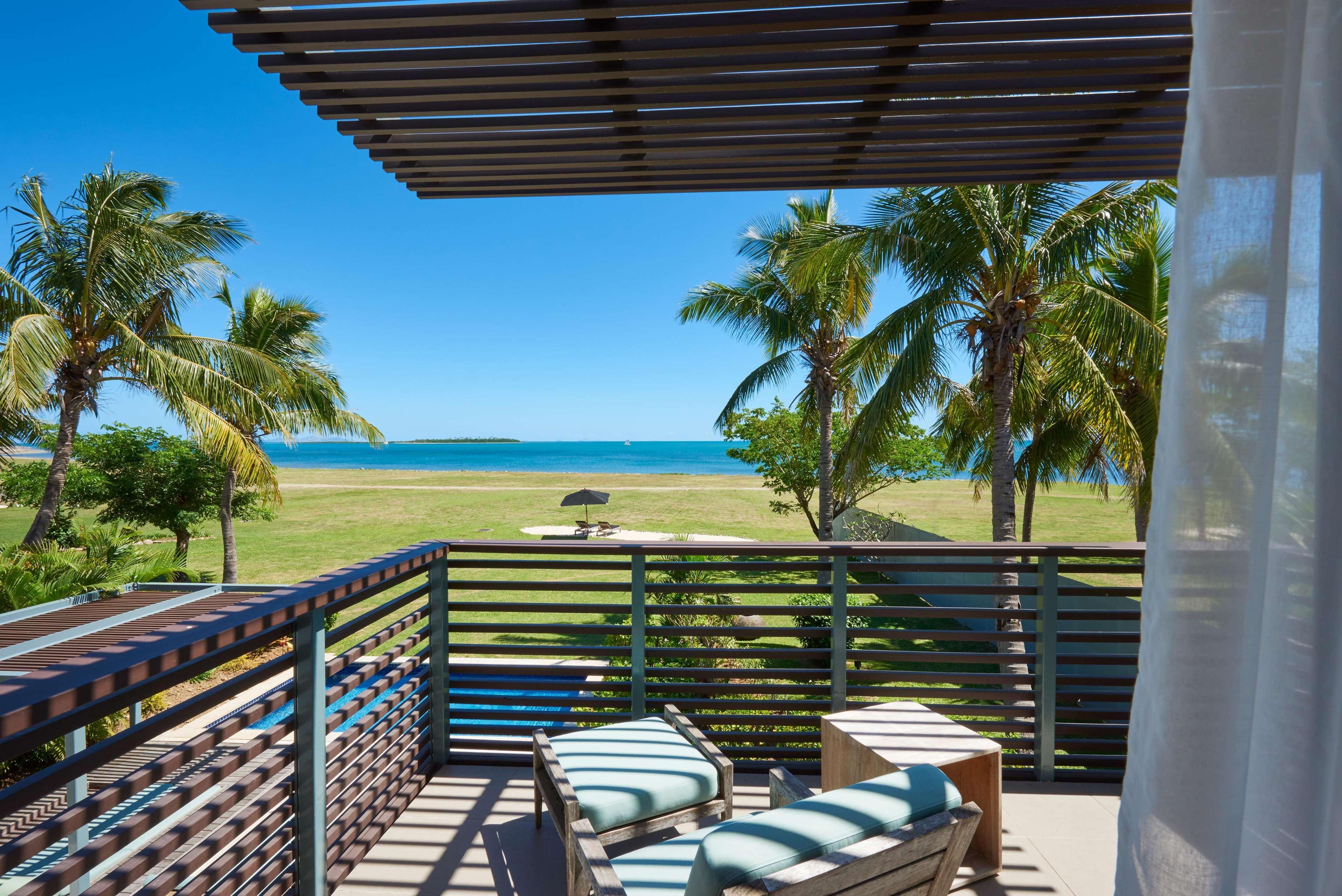 Hilton Fiji Beach Resort And Spa Denarau Island Exterior photo View from a guest room at the Sheraton Resort Fiji