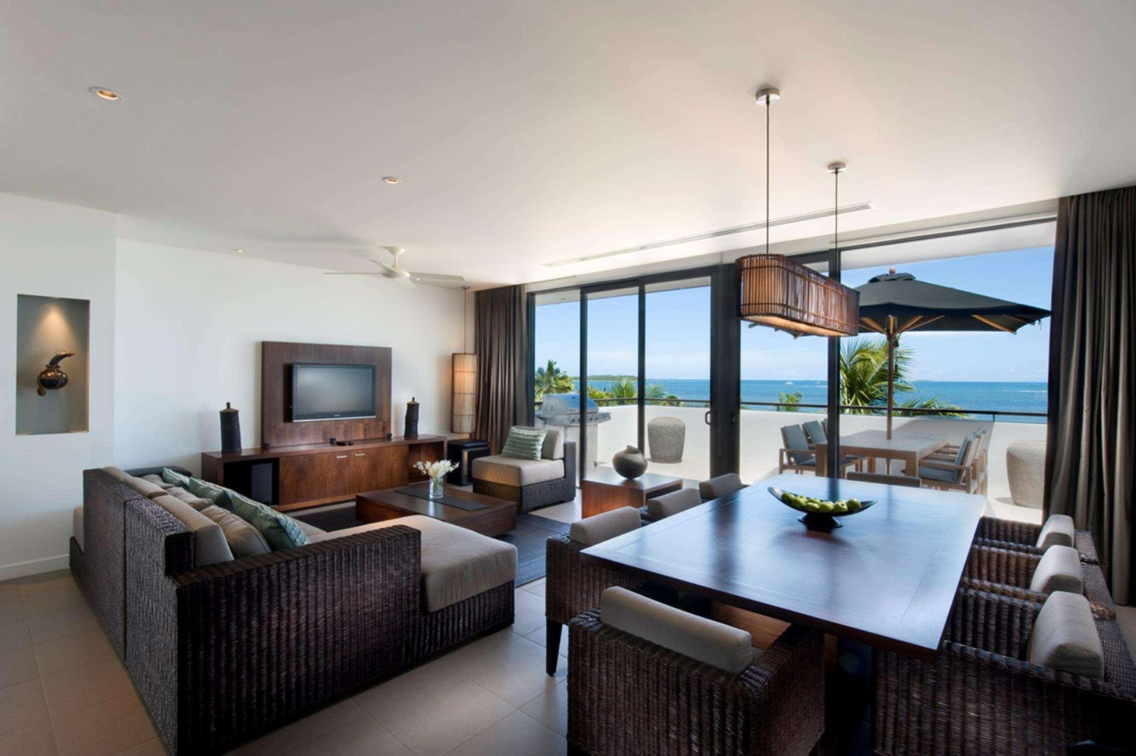 Hilton Fiji Beach Resort And Spa Denarau Island Exterior photo A living room at the Ritz-Carlton, Laguna Beach